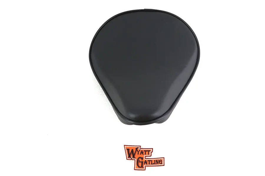 Black Vinyl Solo Seat - V-Twin Mfg. 1