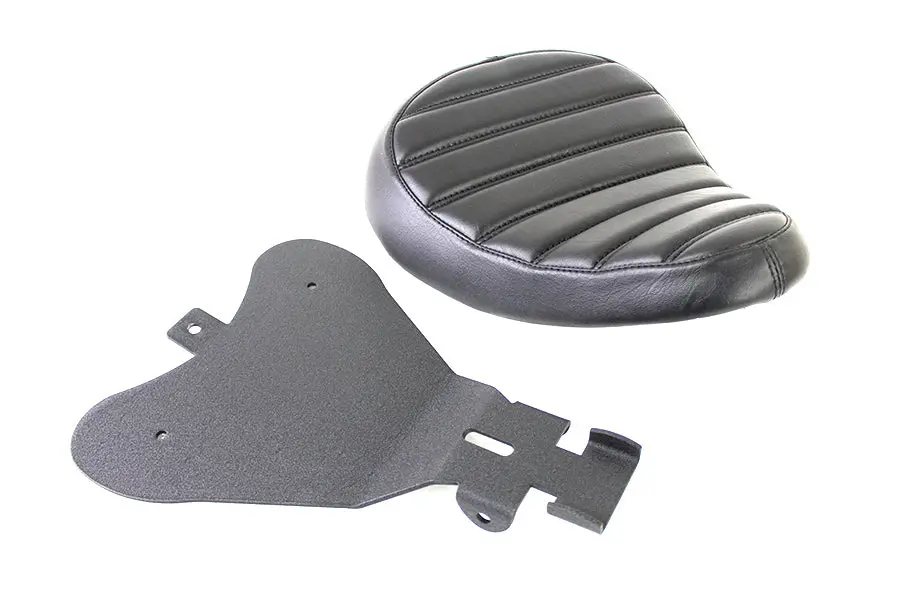Bates Tuck And Roll Style Solo Seat - V-Twin Mfg. 1