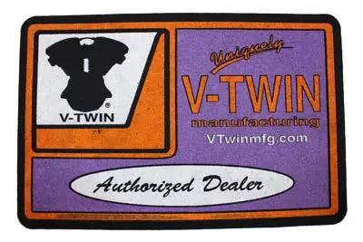 V-Twin Authorized Counter Mat - V-Twin Mfg. 1