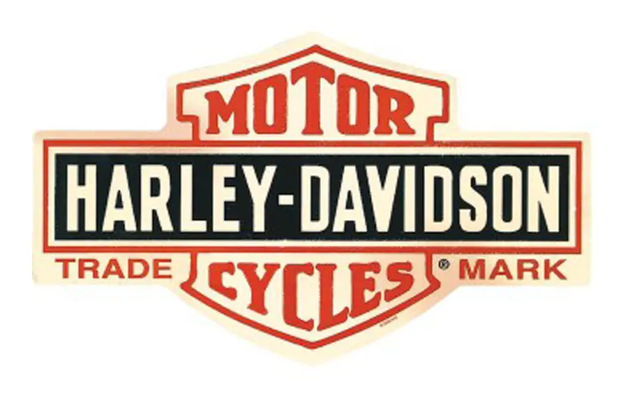 Bar & Shield Die-Cut Tin Sign - V-Twin Mfg. 1