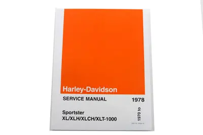 Oe Factory Service Manual For 1970-1978 Xl - V-Twin Mfg. 1
