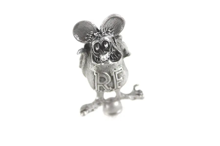 Pewter Rat Fink Ornament - V-Twin Mfg. 1