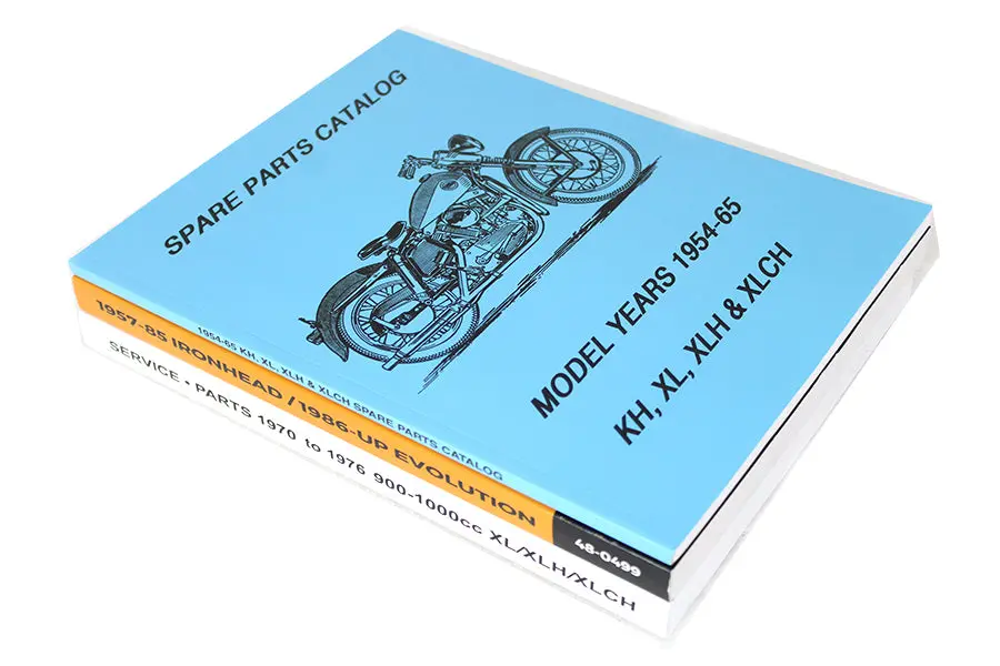 Parts & Service Manual Set For Sportsters - V-Twin Mfg. 1
