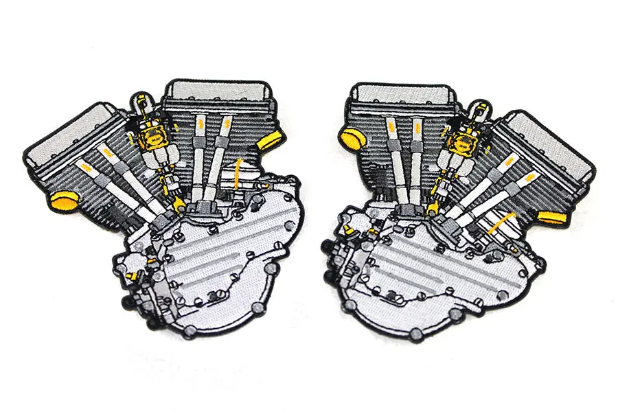 Panhead Motor Patch Set - V-Twin Mfg. 1