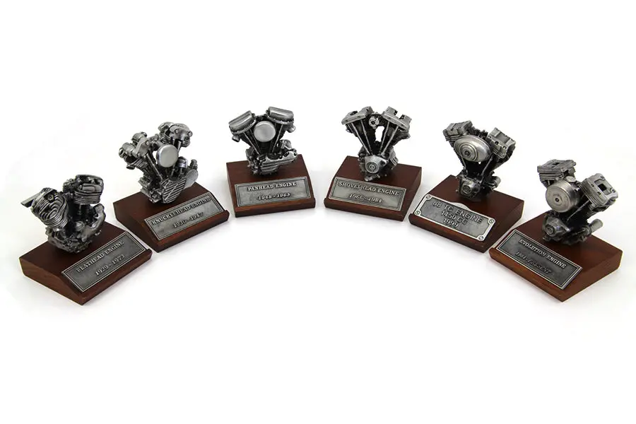 Pewter Motor Model Set - V-Twin Mfg. 1