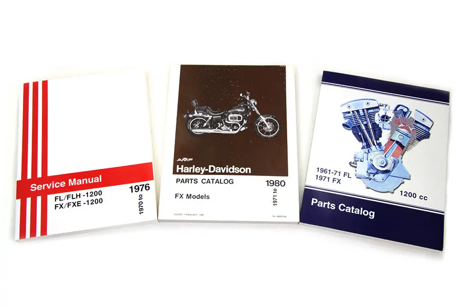 Shovelhead Manual Set - V-Twin Mfg. 1