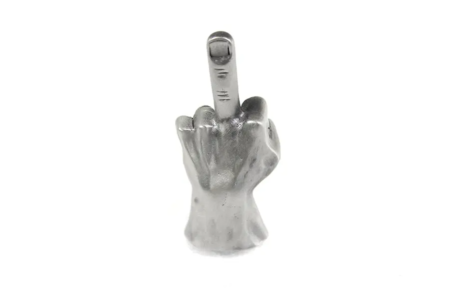 Middle Finger Fender Ornament - V-Twin Mfg. 1