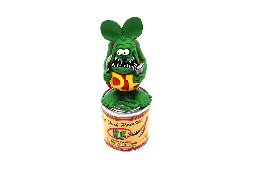 Ed Roth's Rat Fink Collectors Can - V-Twin Mfg. 1