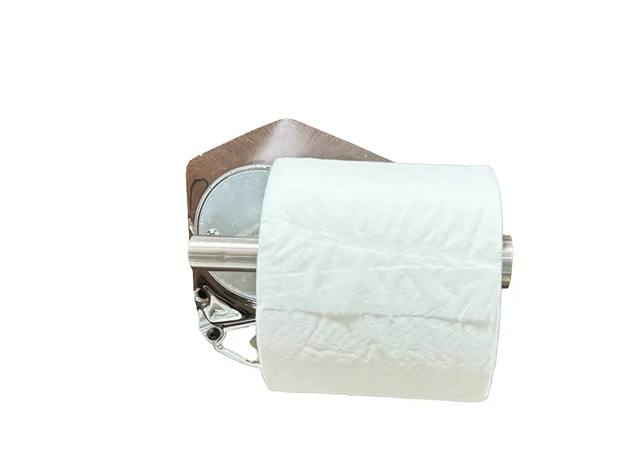 Chrome Toilet Paper Holder Kit - V-Twin Mfg. 1