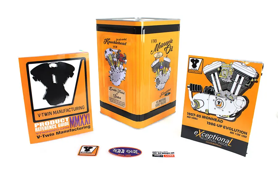 Sportster Parts Book/Patch Set - V-Twin Mfg. 1