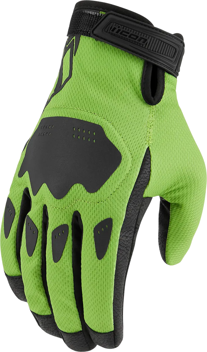 Icon Hooligan™ Ce Gloves - Green - Small 3301-4366 1