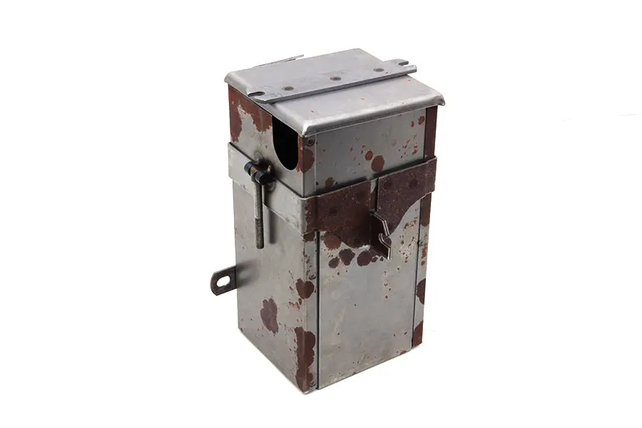 45 Inch Wl Battery Box Raw - V-Twin Mfg. 1