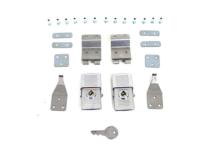 1964-1968 Fl Saddlebag Lock Kit - V-Twin Mfg. 1