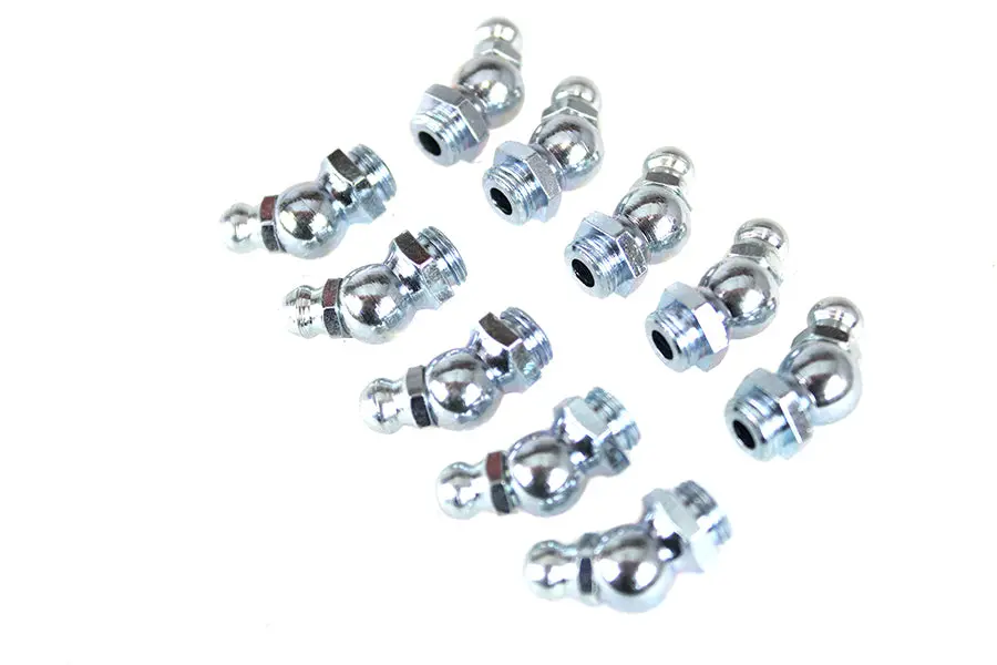 Alemite Grease Fitting White Zinc - V-Twin Mfg. 1