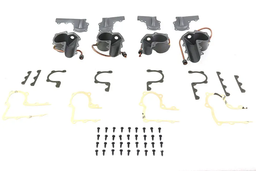 Knucklehead Rocker Tin Kit Parkerized - V-Twin Mfg. 1