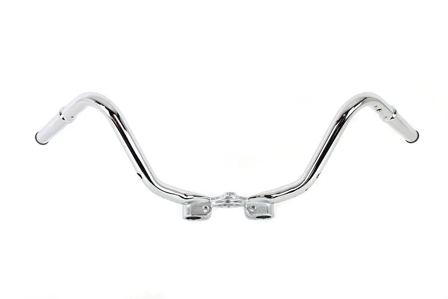 Wr Hillclimber Spring Fork Inline Handlebar Chrome - V-Twin Mfg. 1