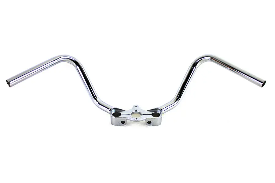Wr Hillclimber Spring Fork Inline Handlebar Chrome - V-Twin Mfg. 1