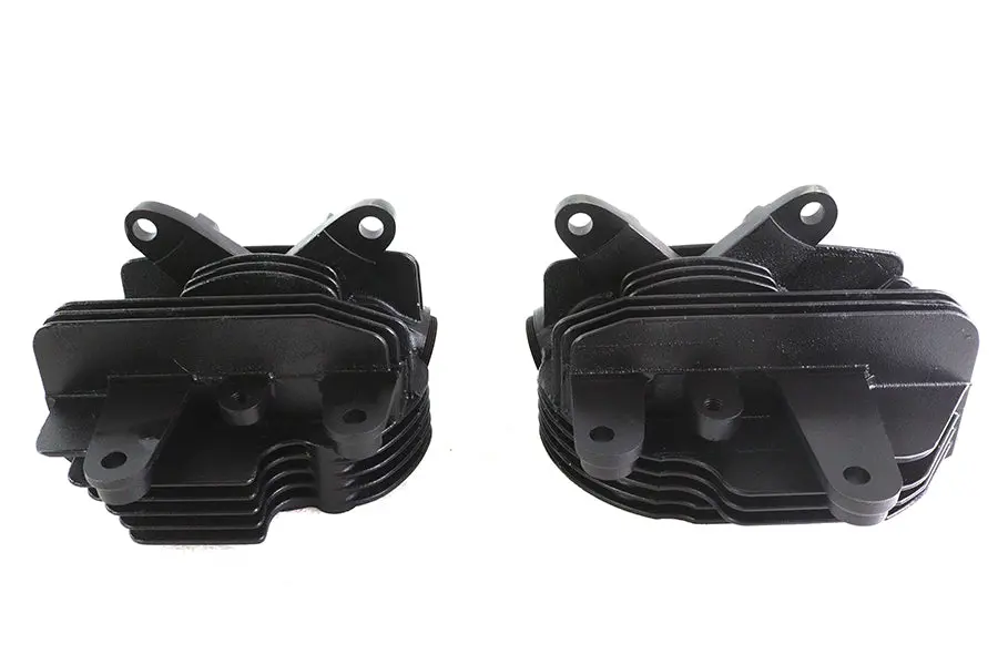 1937-1938 El Knucklehead Bare Cylinder Head Set - V-Twin Mfg. 1