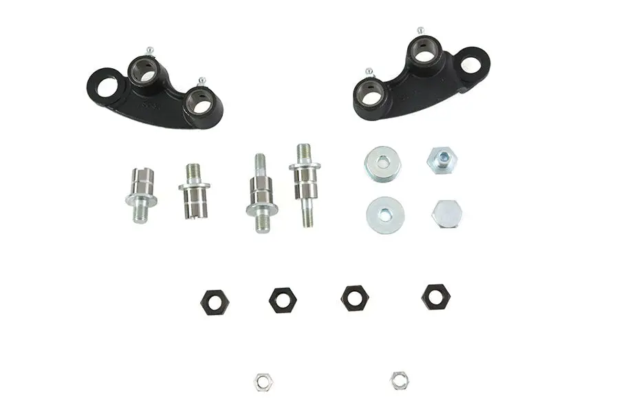 Spring Fork Rocker Set Black - V-Twin Mfg. 1