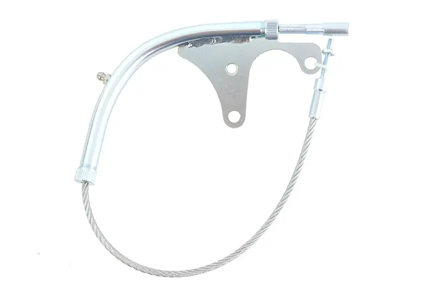 45 Inch W Clutch Cable Assembly Zinc Plated - V-Twin Mfg. 1