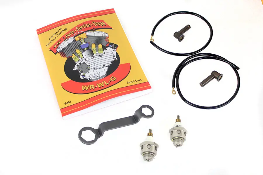 45 Inch W/G 18Mm Replica Spark/Wire Plug Kit - V-Twin Mfg. 1