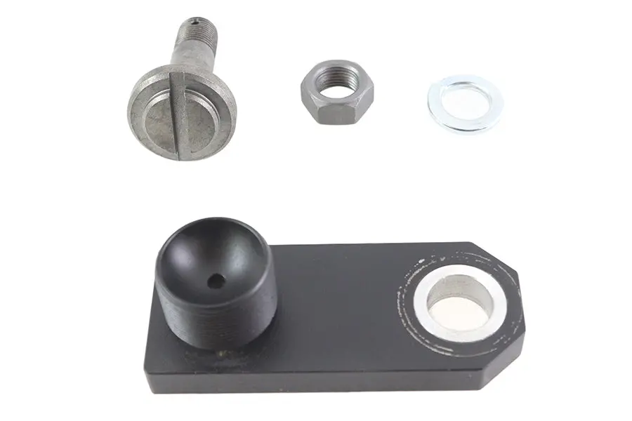 Rear Side Car Mount With Stud Parkerized - V-Twin Mfg. 1
