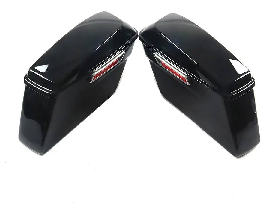 Saddlebag Kit Black - V-Twin Mfg. 1
