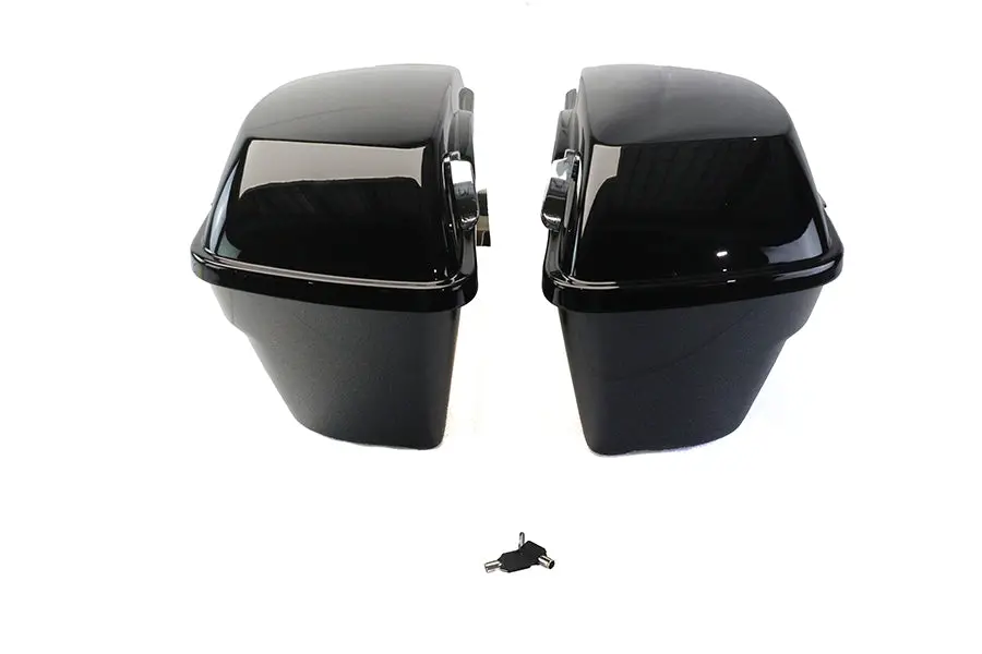 Saddlebag Kit Black - V-Twin Mfg. 1