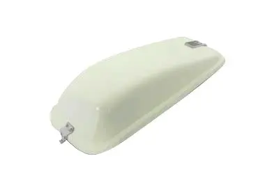 White Saddlebag Top - V-Twin Mfg. 1