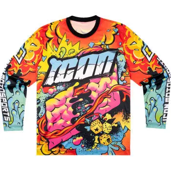 Icon Scatterbrain Jersey - Black - Xl 2824-0113 1