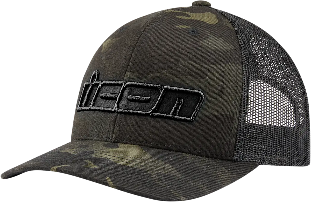 Icon Mc Punch™ Hat - Black Camo 2501-3662 1