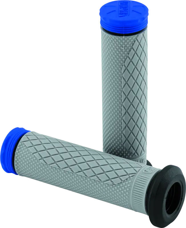 Protaper Tri Density Full Diamond Atv Grips - Blue 1