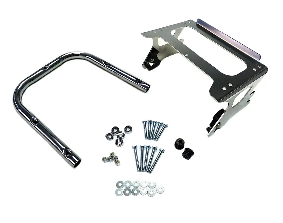 Quick Detach Tour Box Mount Kit Chrome - V-Twin Mfg. 1