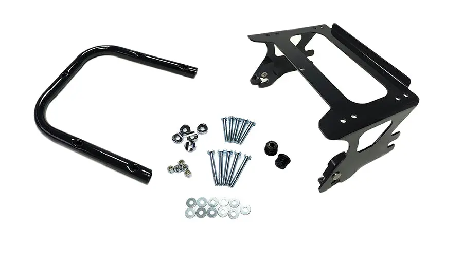 Quick Detach Tour Box Mount Kit Black - V-Twin Mfg. 1
