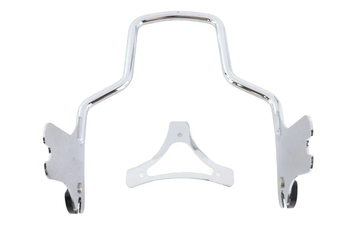12-3/4 Inch Detachable Sissy Bar Chrome - V-Twin Mfg. 1