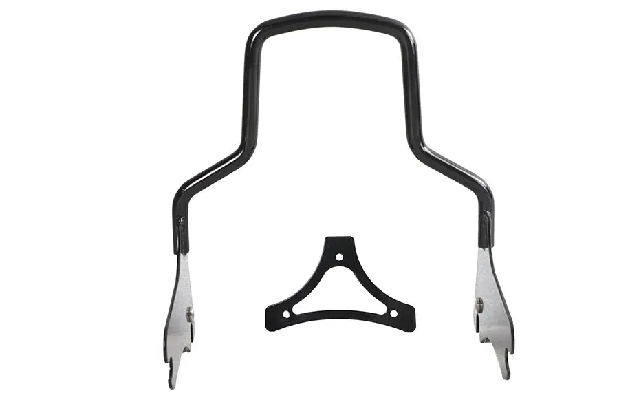 12-3/4 Inch Detachable Sissy Bar Black - V-Twin Mfg. 1