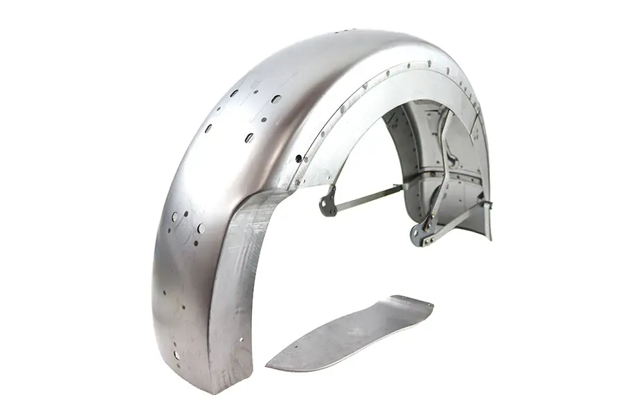 Raw Rigid Rear Fender Assembly - V-Twin Mfg. 1
