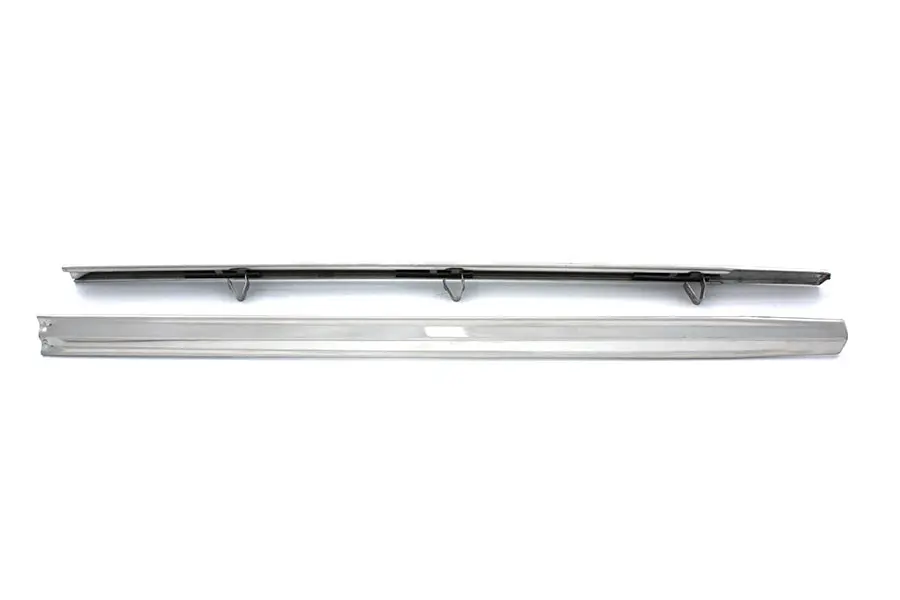 Stainless Steel Front Fender Trim Side Rails - V-Twin Mfg. 1