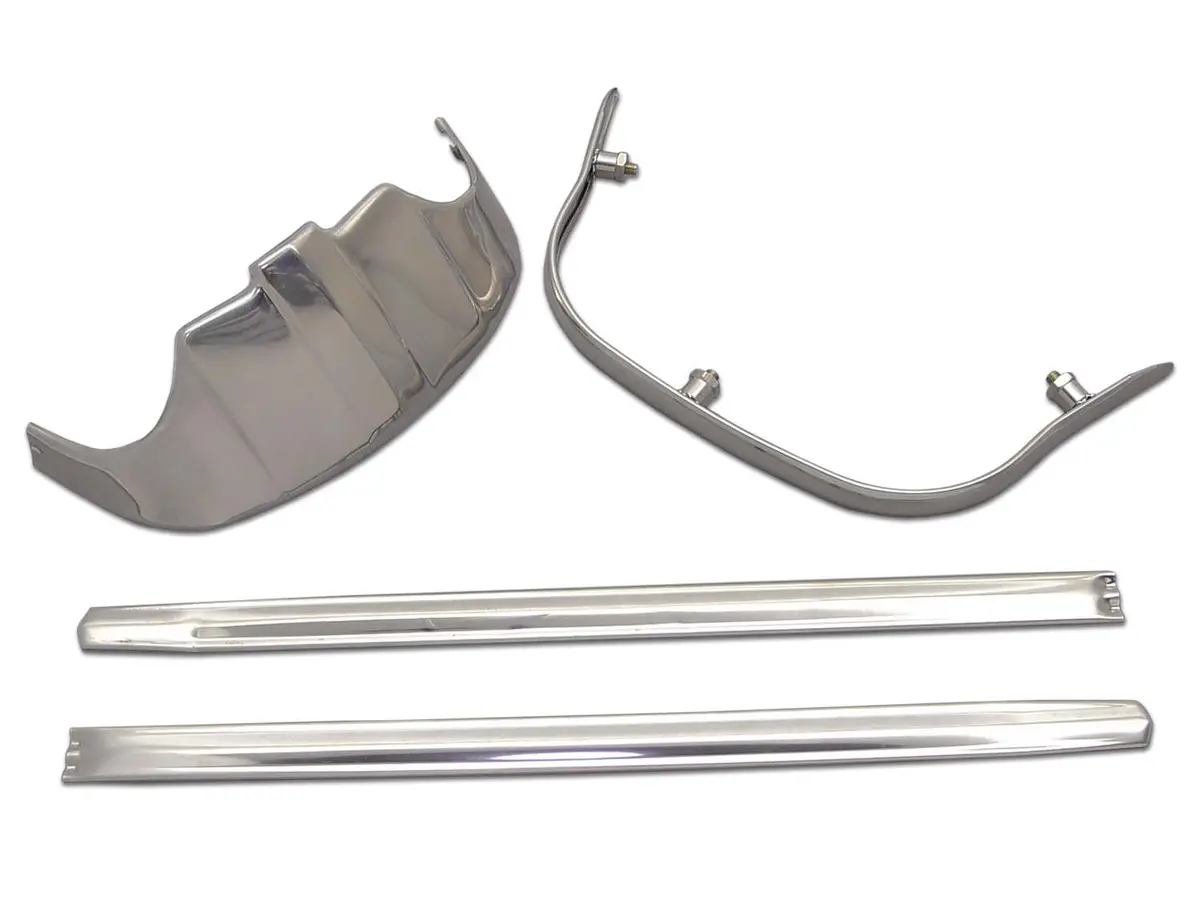 Stainless Steel Front Fender Tip Kit - V-Twin Mfg. 1