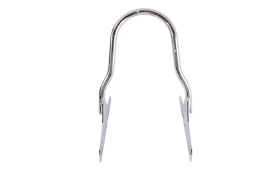 10-1/4 Inch Low Profile One Piece Sissy Bar Chrome - V-Twin Mfg. 1