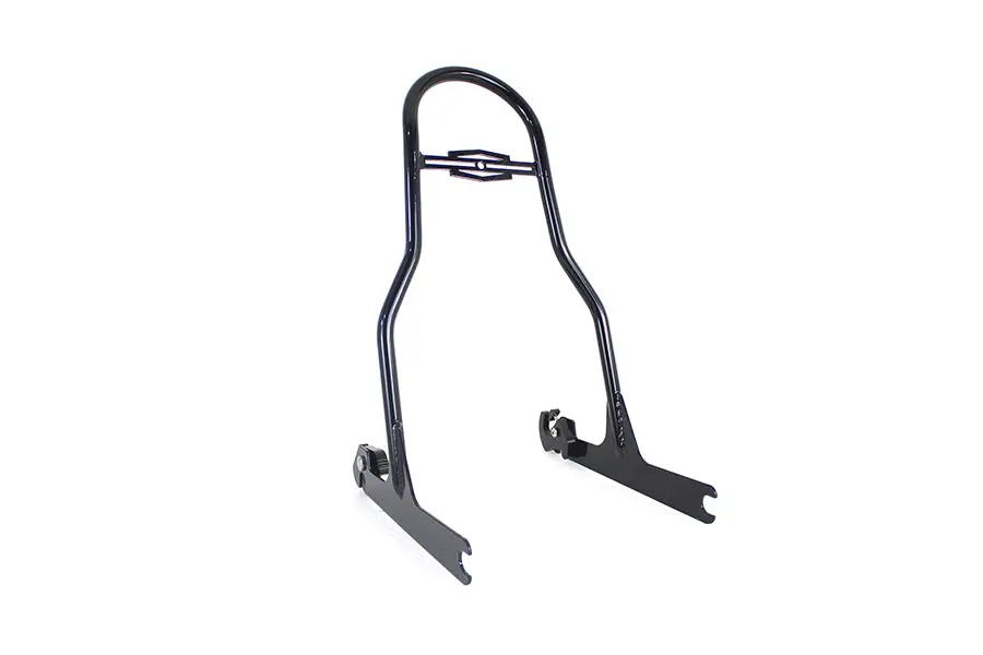 One Piece Sissy Bar Black - V-Twin Mfg. 1
