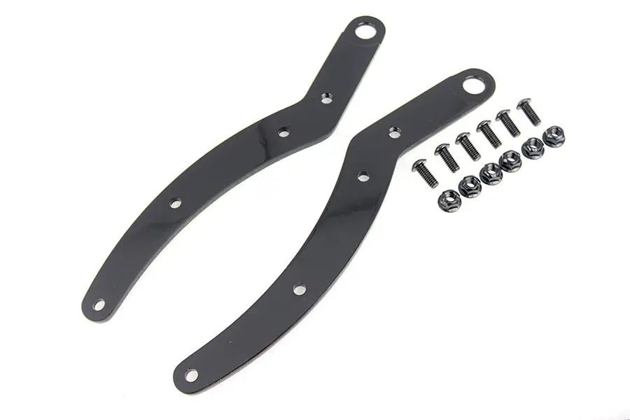 Fl Fender Strut Set Black - V-Twin Mfg. 1