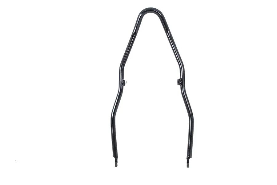 18 Inch Round Sissy Bar Top Black - V-Twin Mfg. 1