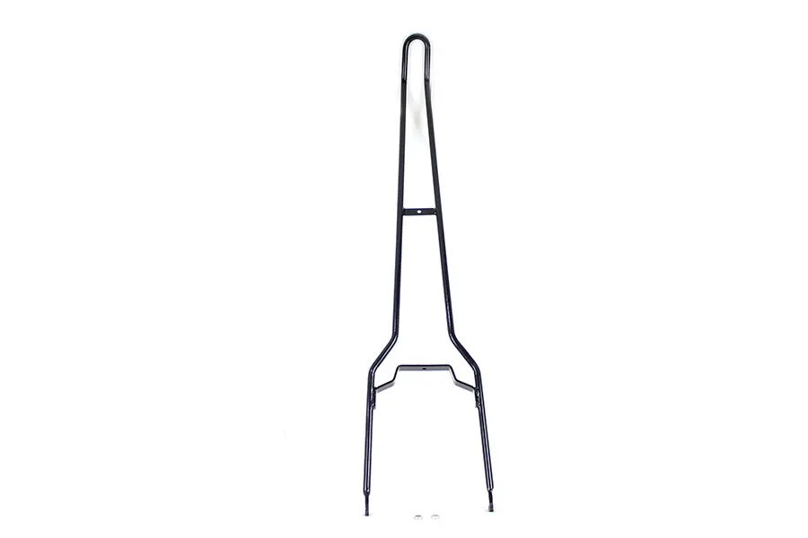 49 Inch Captain America Style Black Sissy Bar - V-Twin Mfg. 1