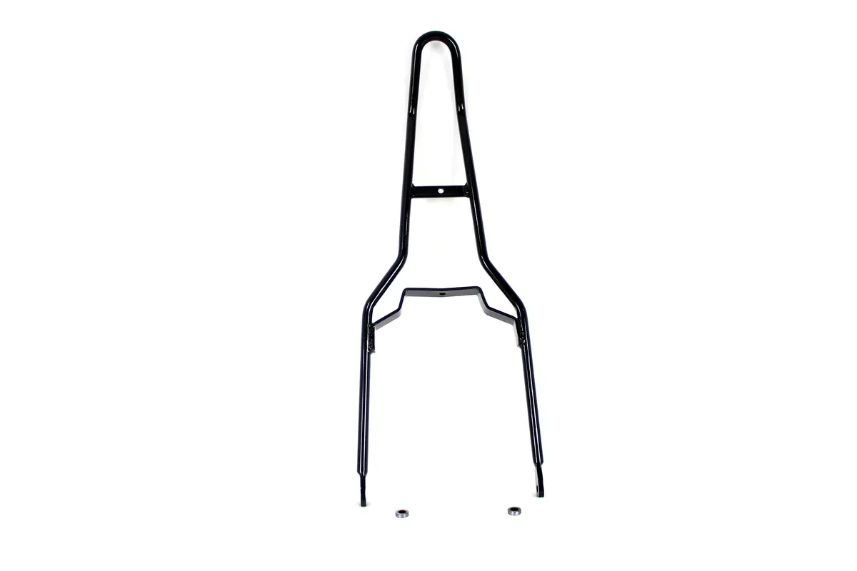 28 Inch Captain America Style Black Sissy Bar - V-Twin Mfg. 1
