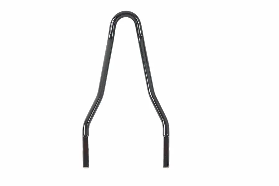 13 Inch Round Sissy Bar Top Black - V-Twin Mfg. 1