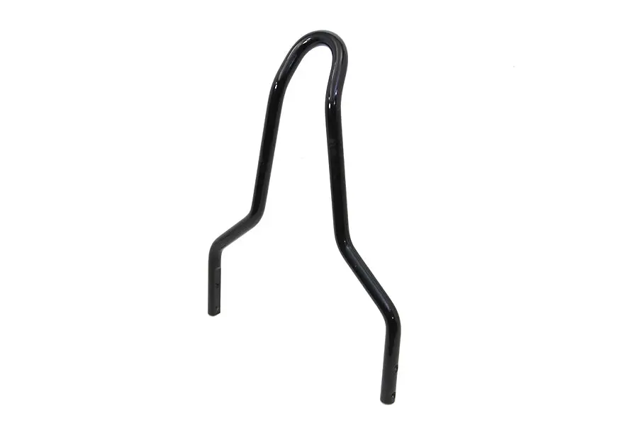 11 Inch Round Sissy Bar Top Black - V-Twin Mfg. 1