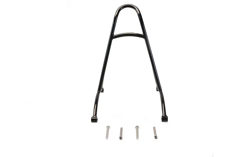14 Inch Round Sissy Bar Black - V-Twin Mfg. 1