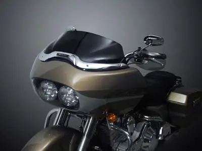 Wave Windscreen Low Dark Tint - V-Twin Mfg. 1