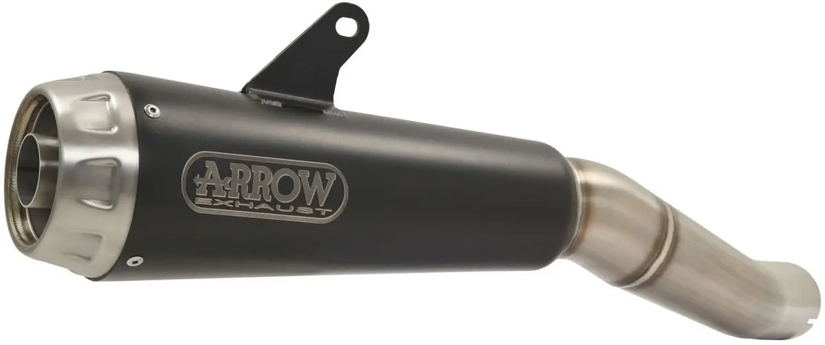 Arrow Yamaha Yzf-R125 '19 Nichrom Dark Pro-Race Silencer With Welded Link Pipe 51004Prn 1